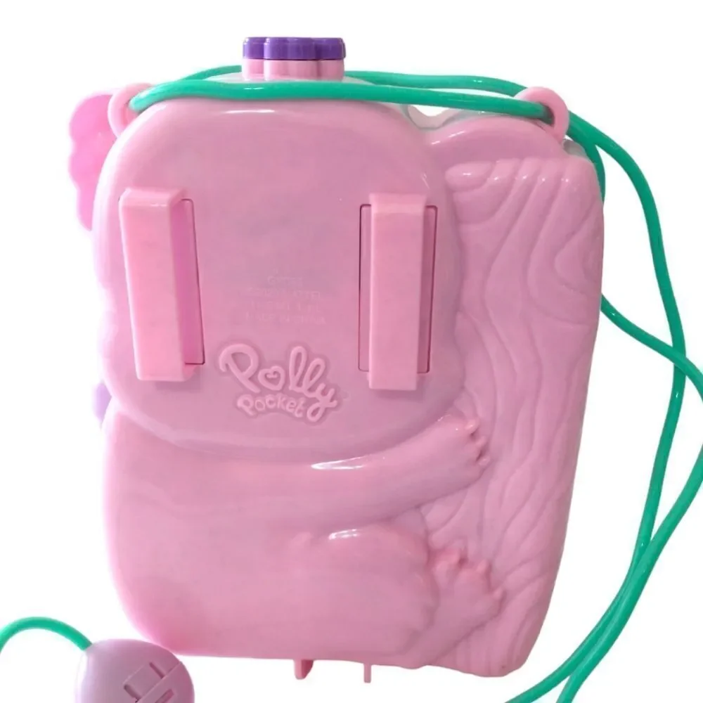 ‎Polly Pocket Koala Adventures Playset Crossbody Pink Missing Pieces Mattel.
